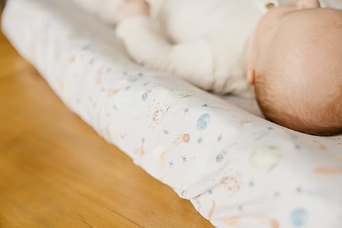 Miniatura 7 de Copper Pearl Funda de punto para cambiador de alta calidad, suave, elegante y universal para todos los cambiadores de pañales estándar, fundas de