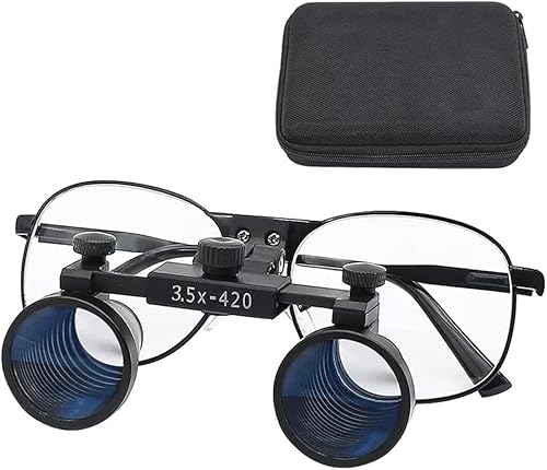 Uinmyreo Zahnmedizinische Lupenbrille 3,5x-420