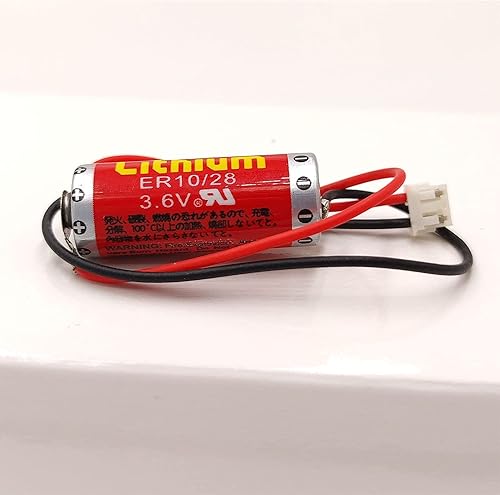 Miniatura 6 de XIAOXX - Batería de litio no recargable ER1028 de 3,6 V para FX2NC-32BL PLC ER10280 3,6 V