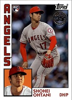 2019 Topps Update Series Baseball 1984 Topps #84-25 Shohei Ohtani Los Angeles Angels Official MLB Trading Card