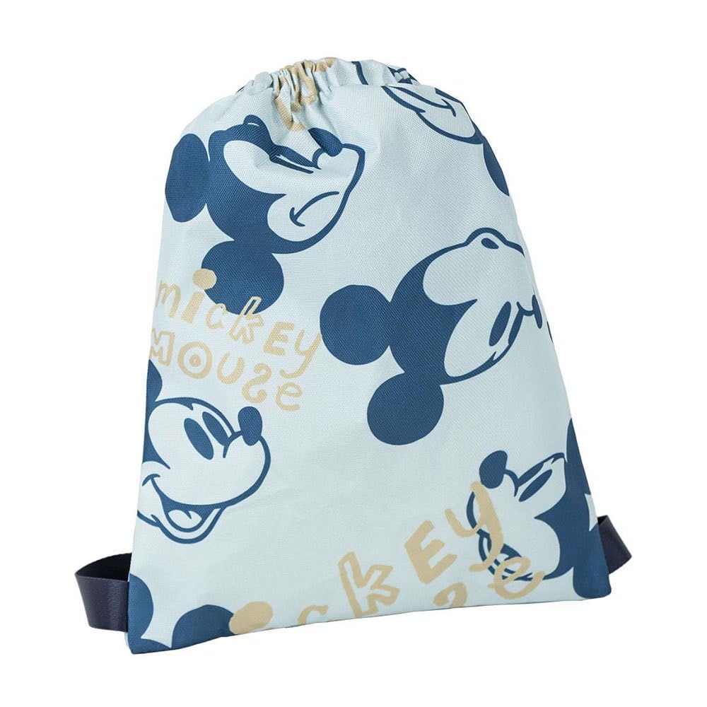 CERDÁ LIFE'S LITTLE MOMENTS SAQUITO Estampado Mickey, Mochila de Cuerdas Unisex niños, Azul, Normal