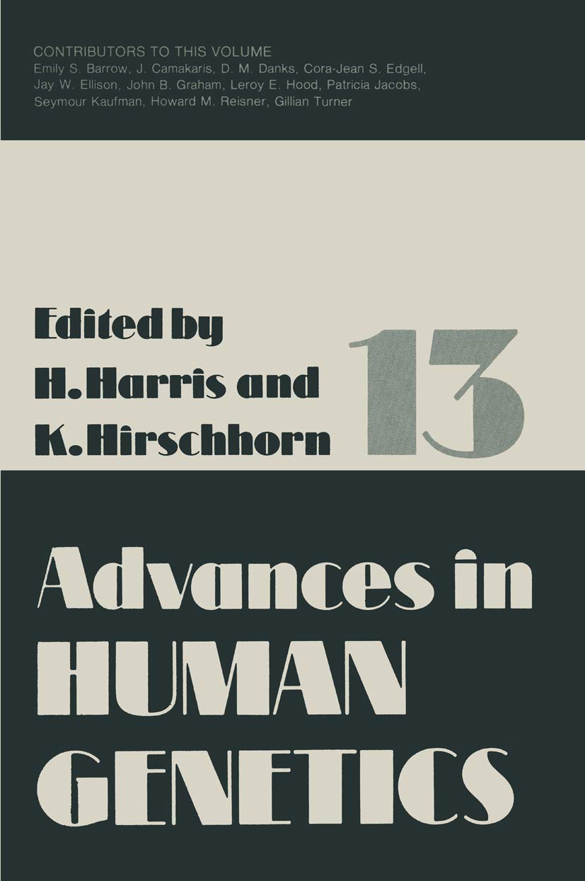 Buy Advances in Human Genetics — BookShops.in