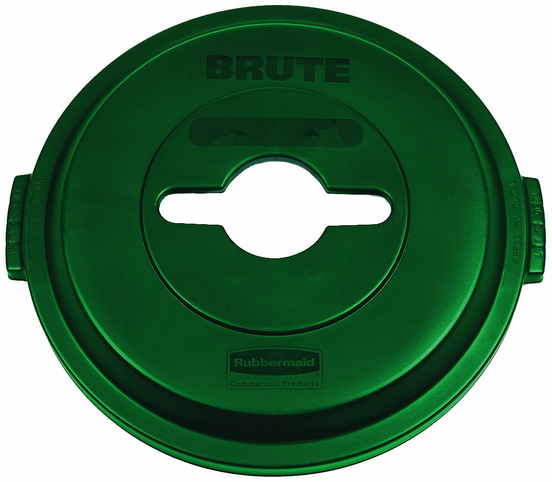 Rubbermaid Commercial 1788471 BRUTE HeavyDuty Round Waste/Utility