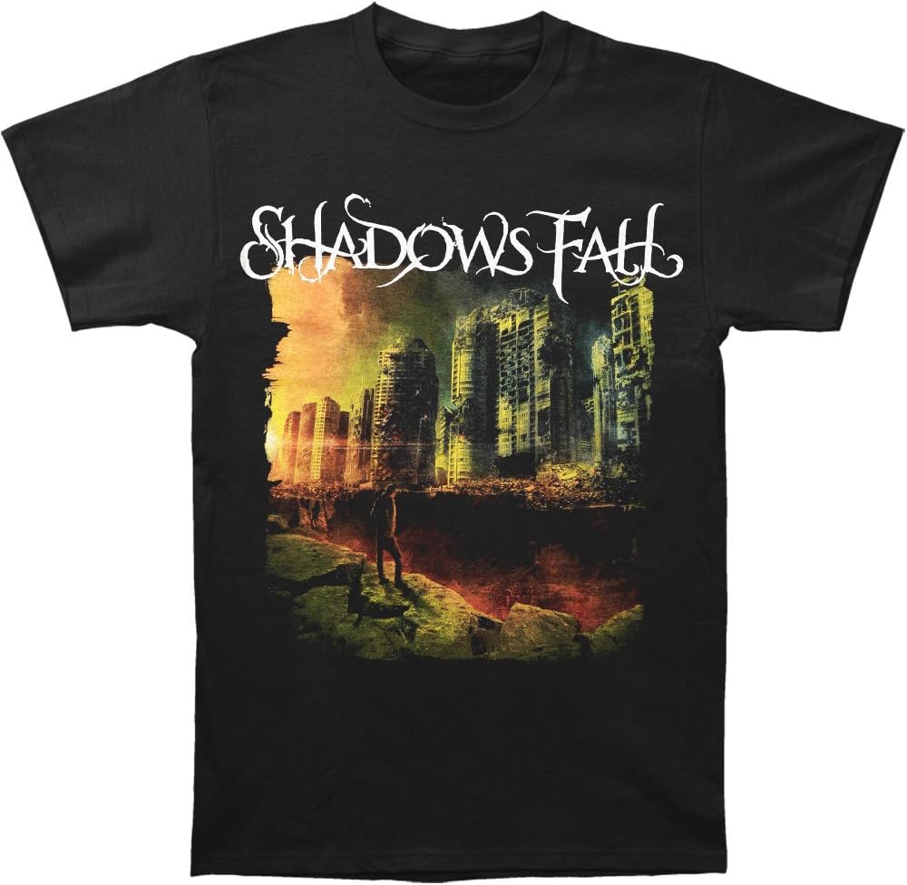 Shadows Fall Men's Fire from The Sky T-Shirt Small Black