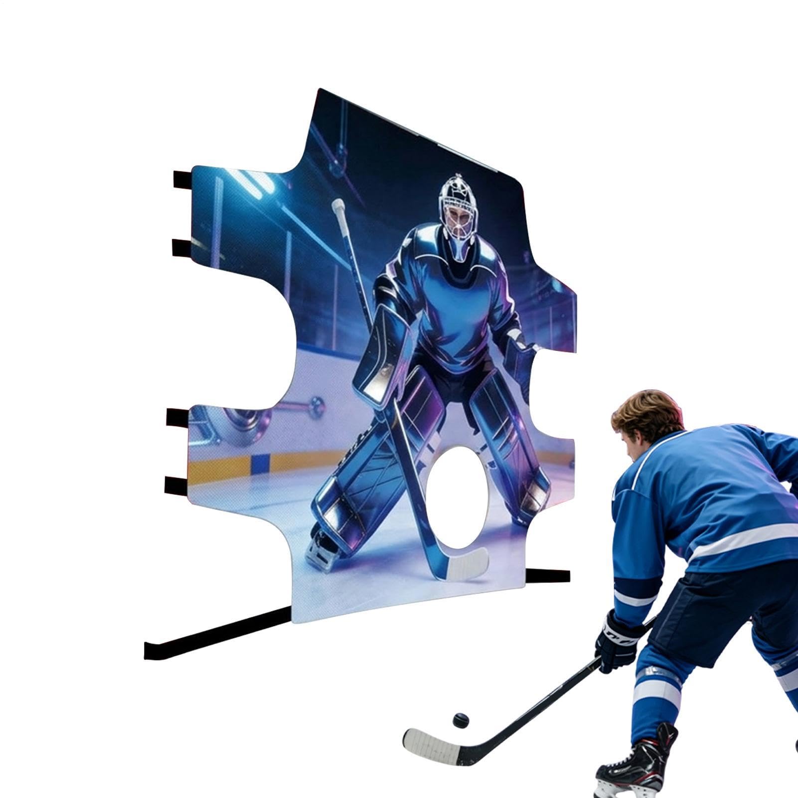 Générique Cibles But Hockey,Tapis d'Entraînement à | But de Hockey sur Glace - pour Filles Adolescents Adultes Entraînement De Sports De Rue Extérieur Intérieur Terrain Sol
