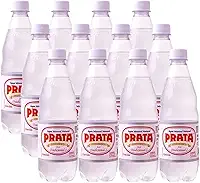 Água com gás PRATA Mineral 510ml (12 unidades) - fardo de agua com gas - extraída de fontes naturais na Serra da Mantiqueira, garantindo a sua pureza e qualidade.