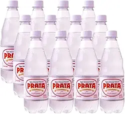 Água com gás PRATA Mineral 510ml (12 unidades) - fardo de agua com gas - extraída de fontes naturais na Serra da Mantiqueira, garantindo a sua pureza e qualidade.