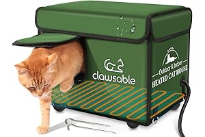 Petyella Heated Cat House: Outdoor Oasis for Feline Comfort