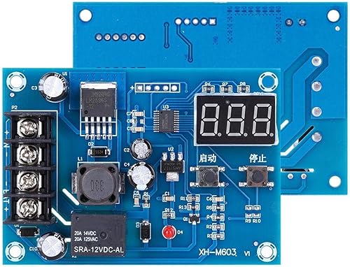 Miniatura 2 de Oumefar Carga de almacenamiento Tablero de control digital Cargador Interruptor de desconexión Carga sobre módulo de descarga para batería de litio