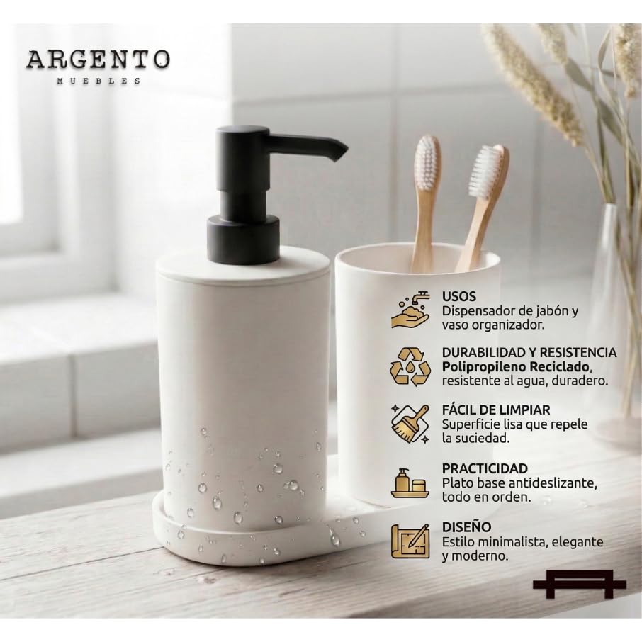 El Mejor Listado de Set para baño Top 5. 21 Imagen adicional