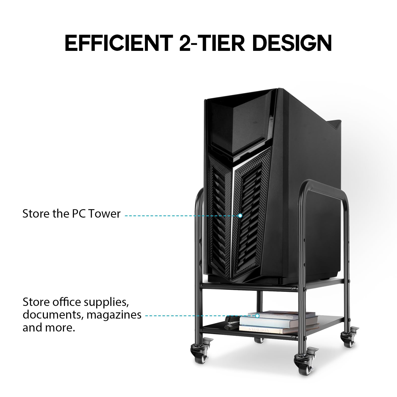 Amazon.com: 360Tonics Computer Tower Stand, Height