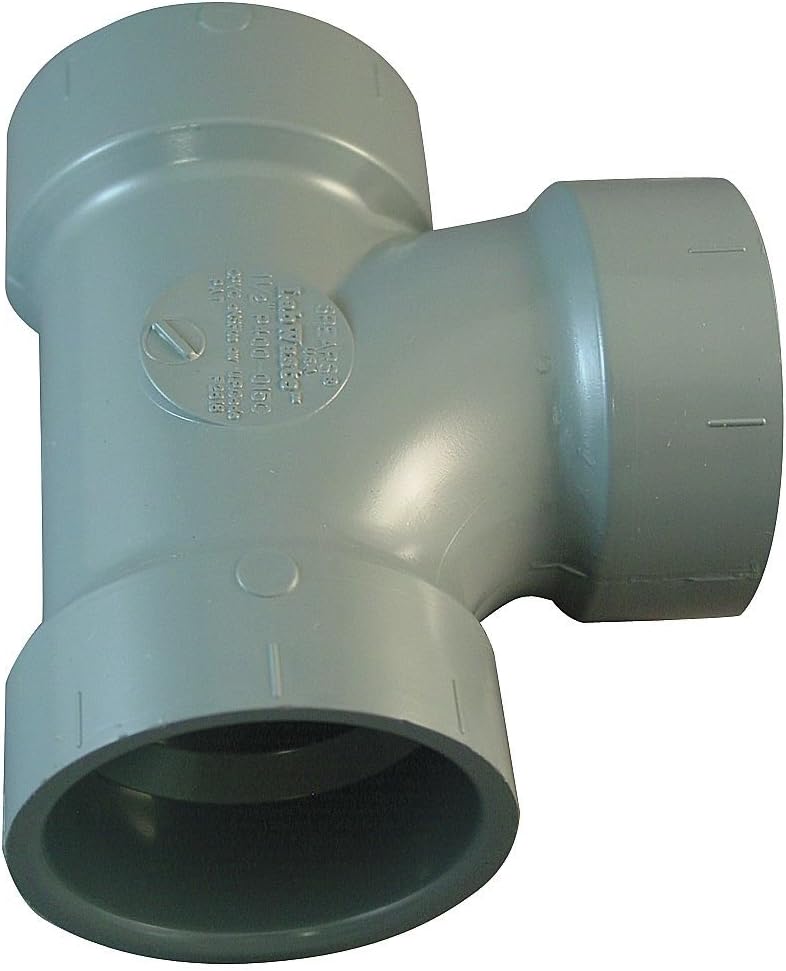 Spears CPVC Tee, 11/2" Pipe Size, Hub x Hub x Hub