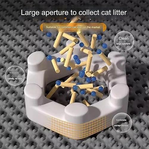 Miniatura 4 de Adorapaws - Tapete para trampa de arena para gatos, tapete de arena para gatos Adora Paws, tapete para atrapar arena, tapete de arena para gatitos,