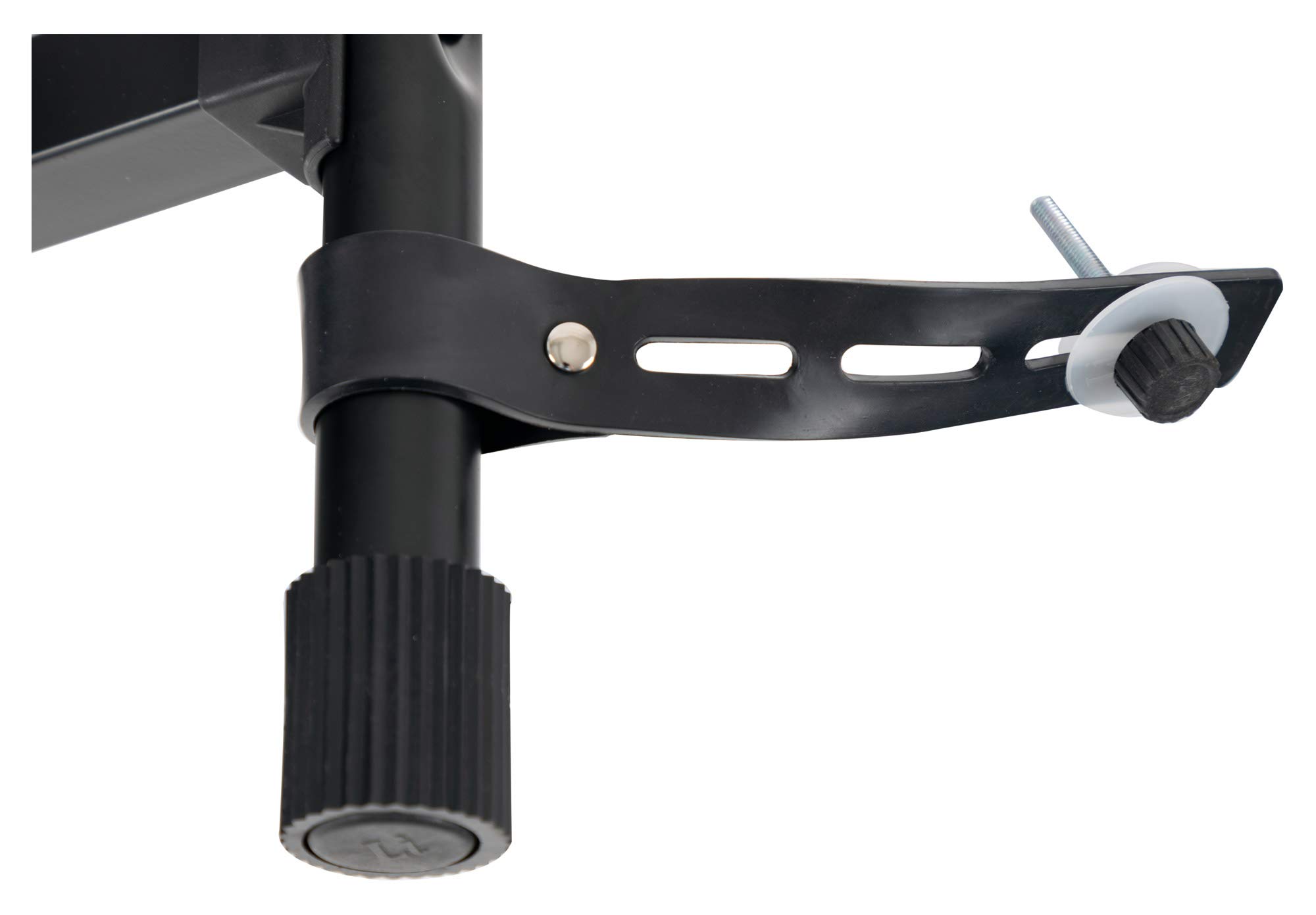 FunKey Supporto Tastiera con Struttura a X - Chiusura a Strappo Affidabile - Con Manicotti Antiscivolo Integrati - Supporto dal Design Pieghevole - Include Cinghie di Fissaggio Robuste