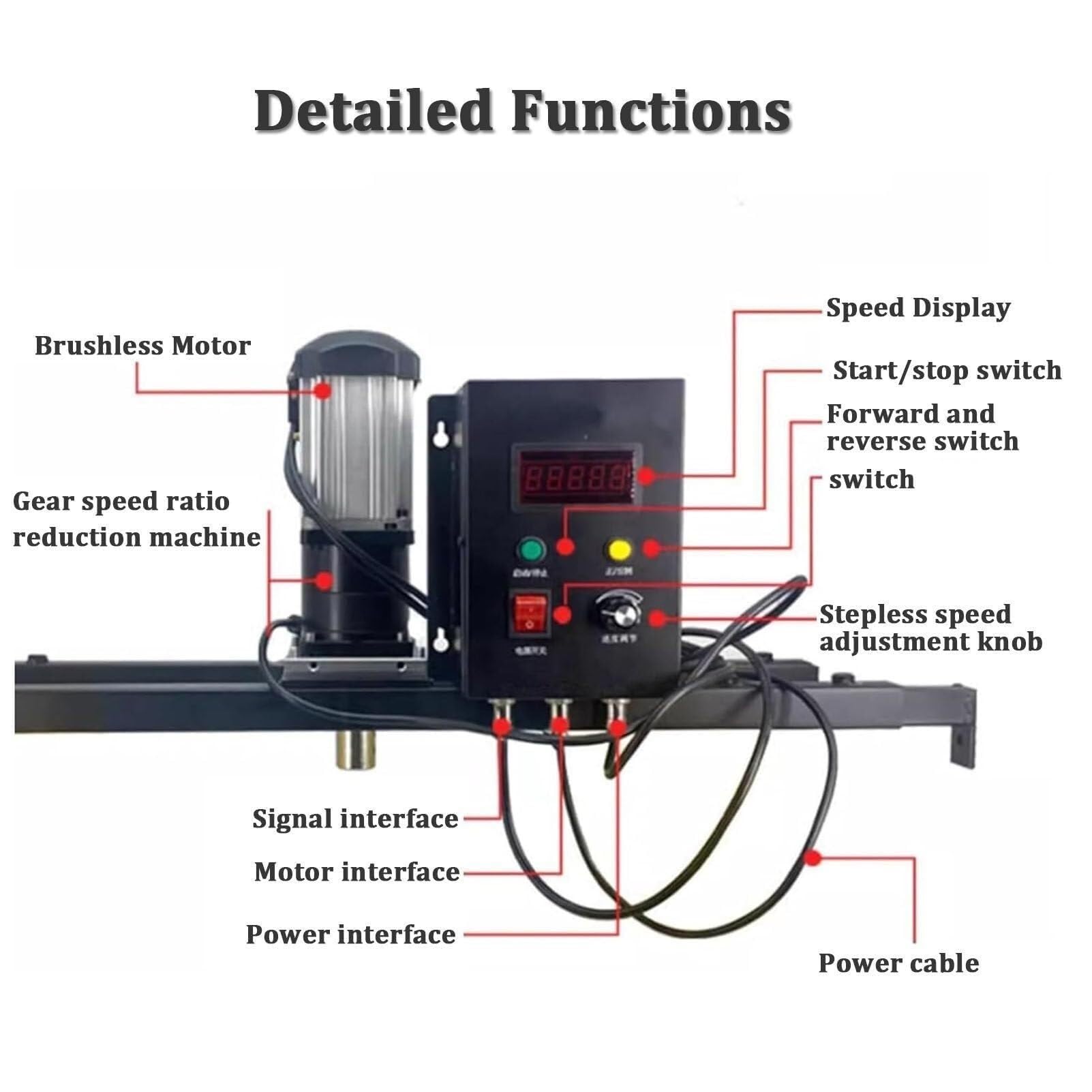IBC Mezclador de pintura, máquina mezcladora de tanque de 980 W, con hélice plegable, colgador de soporte, equipo de mezcla de pintura para materiales de revestimiento de pintura, agitador disolvente