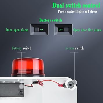 AED Defibrillator Storage Cabinet, Wall-Mounted Steel Heart Defibrillation Alarm Box First Aid Cabinet with Alarm System, Double Switch Control, Can Place a Variety of Models of AED