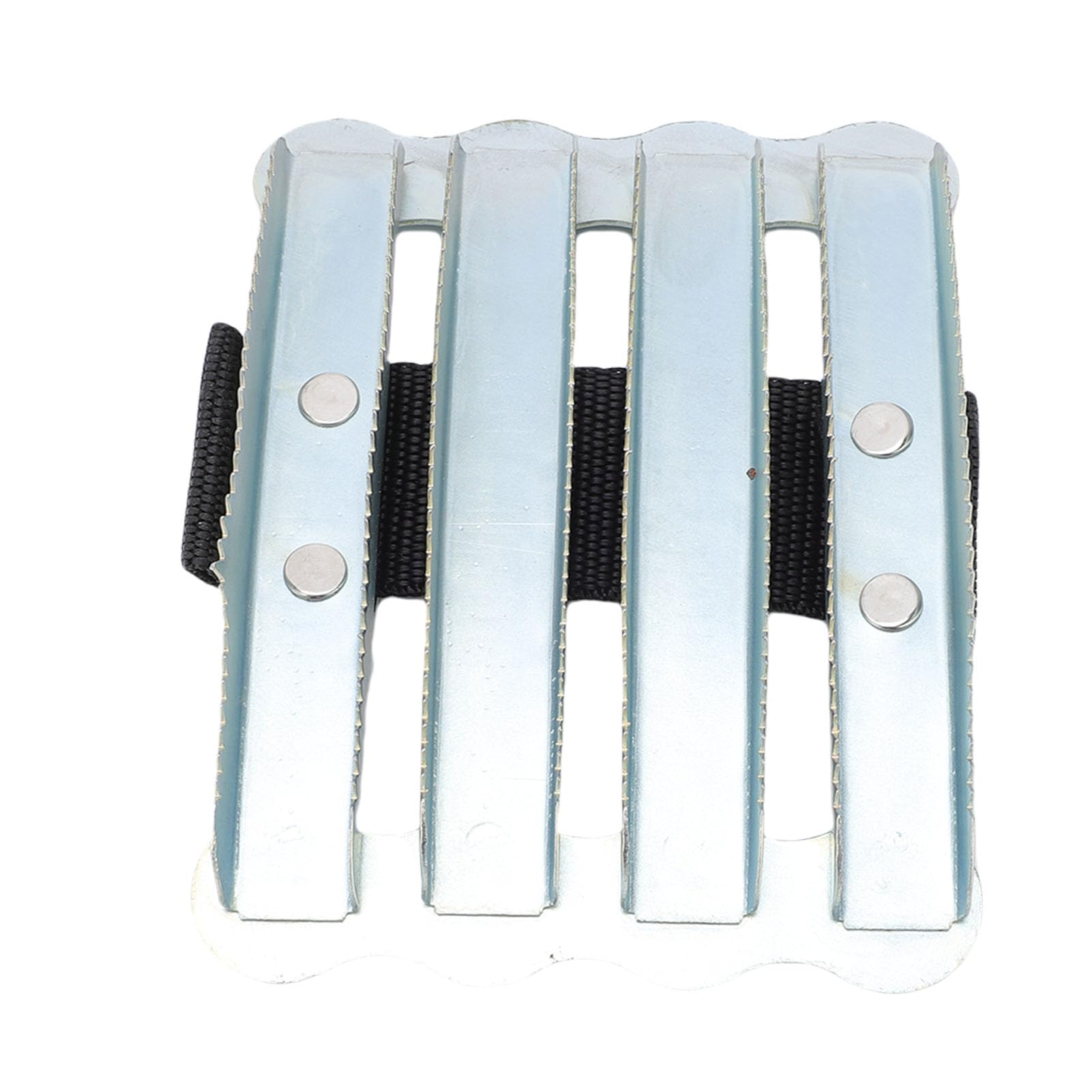 Greensen Cepillo para el Aseo del Caballo, Peine de Acero Inoxidable para el Cuidado del Pelaje Equino con 4 Filas de Dientes Densos para Eliminar Pelo Suelto