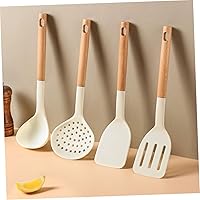 Vista 5 de KICHOUSE 1 juego de utensilios de cocina utensilios de silicona pequeños utensilios de cocina para un utensilios de cocina antiadherente huevo