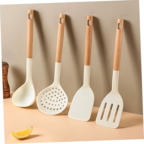 Miniatura 5 de KICHOUSE 1 juego de utensilios de cocina utensilios de silicona pequeños utensilios de cocina para un utensilios de cocina antiadherente huevo