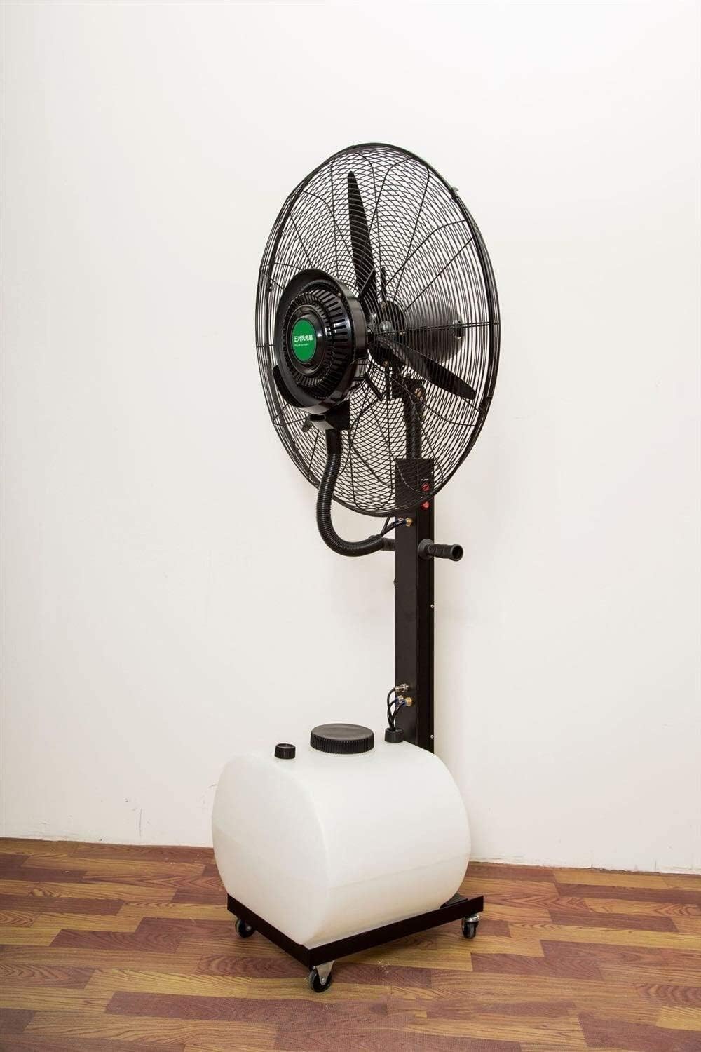 Powerful fan Factory Building Industrial Misting Fan With Oscillating Cooling Mist Humidifier Adjustable Speed Misting Cooling Fan For Home Office And Restaurant Spr