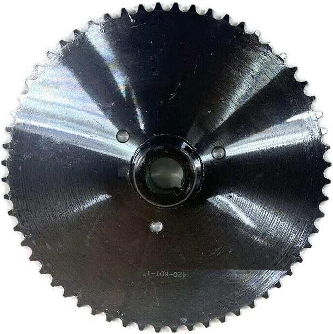 60 dientes 1" agujero vivo eje piñón 4041420 cadena 14" chavetero para Go Kart