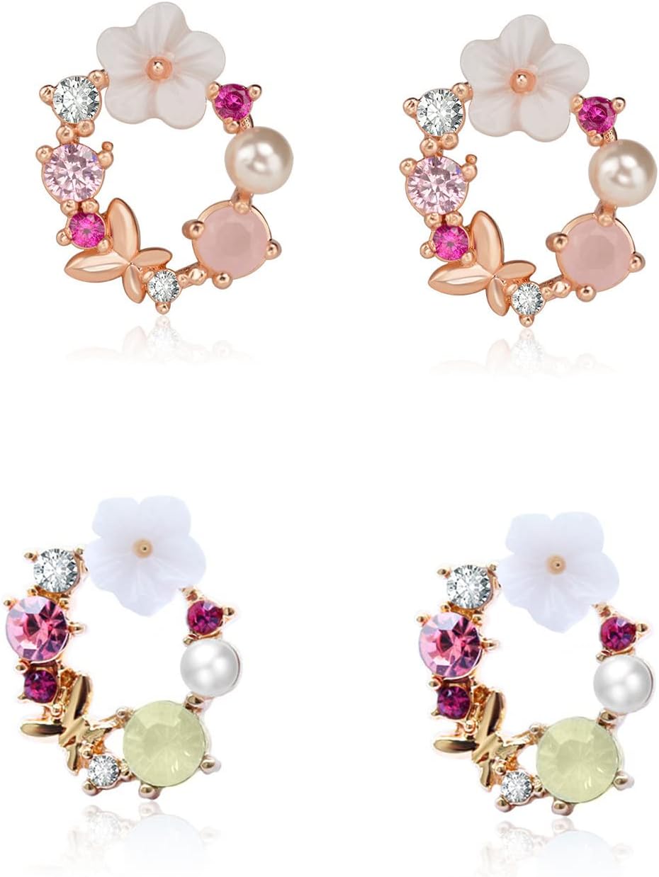 Orecchini Pendenti Fiori Di Ciliegio - Argento 925, Design Moda Per Donna, Regalo Elegante - Foto 10