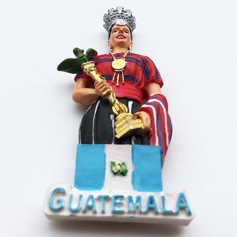 Tikal Guatemala Magnete da frigorifero 3D Souvenir di cristallo magnete da viaggio souvenir collezione regalo casa cucina decorazione, Magneti per frigorifero, Calamita frigorifero
