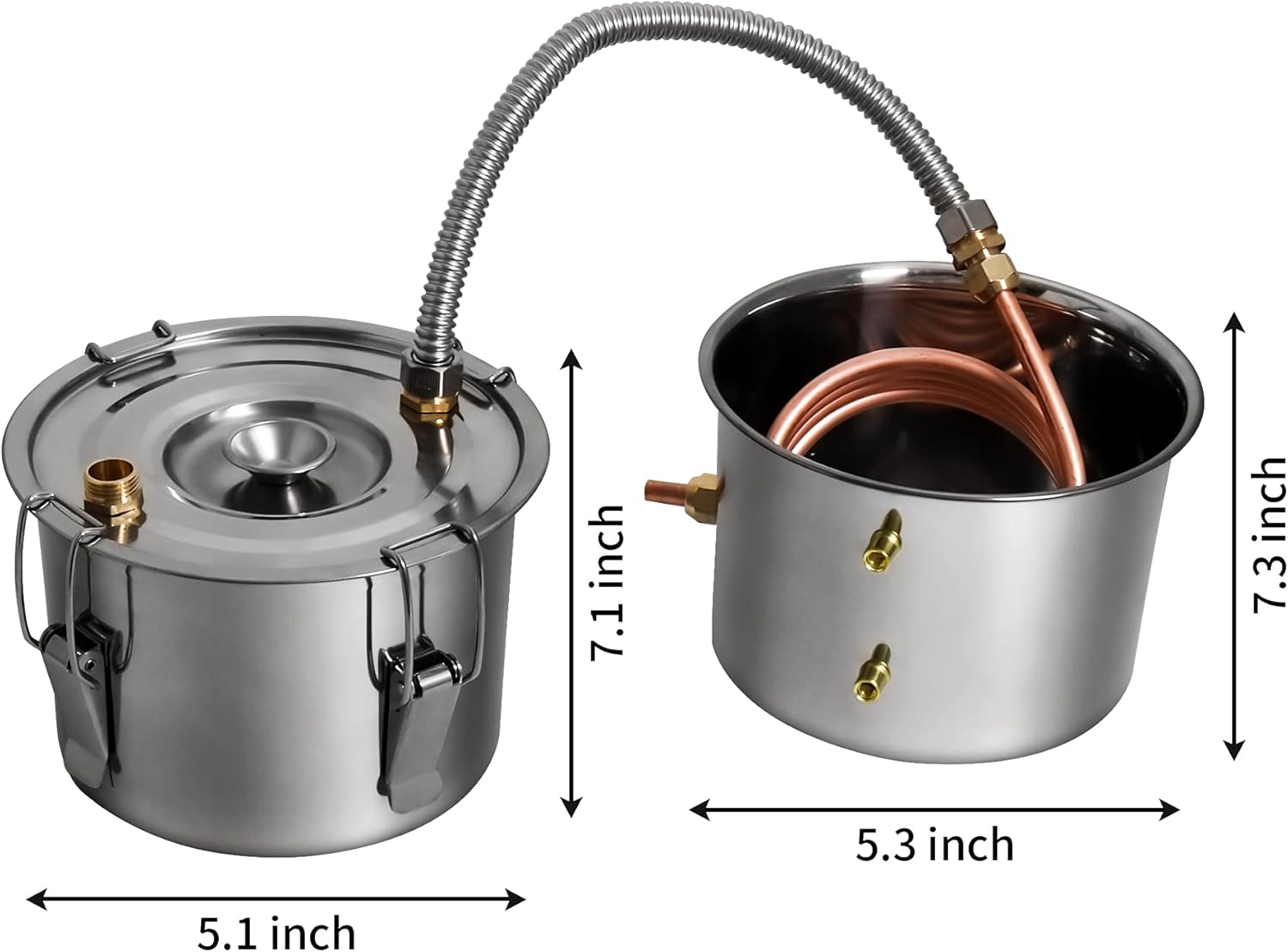 Rеvіеw Dіѕсоunt Afranti Stainless Steel Alcohol Still Spirits Kit 8 Gal 30L Alcohol Distiller Boiler Home Use Brewing Kit with Thumper Keg Bеѕt Dеаl Afranti Stainless Steel Alcohol Still Spirits Kit 8 Gal 30L Alcohol Distiller Boiler Home Use Brewing Kit with Thumper Keg