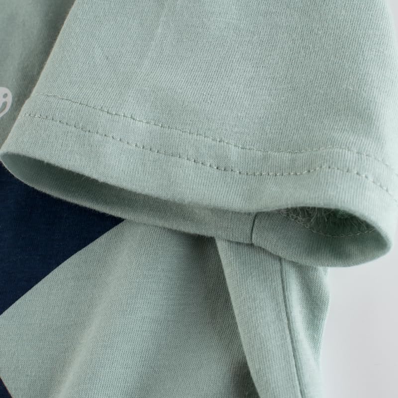 LMYOVE Toddler Baby Little Boy Shirts Summer Outfits Short Sleeve Crewneck Top Tee Set 3 Pack 2-6T Kids Animal Dinosaur4