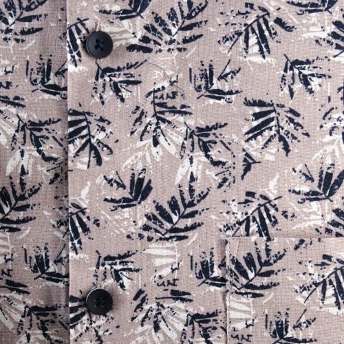 Image of 7-DAYS Men's Premium Printed Shirt - 100% Cotton, Regular Fit, Full Sleeve, with Pocket - Versatile for Formal Occasions and Casual Wear