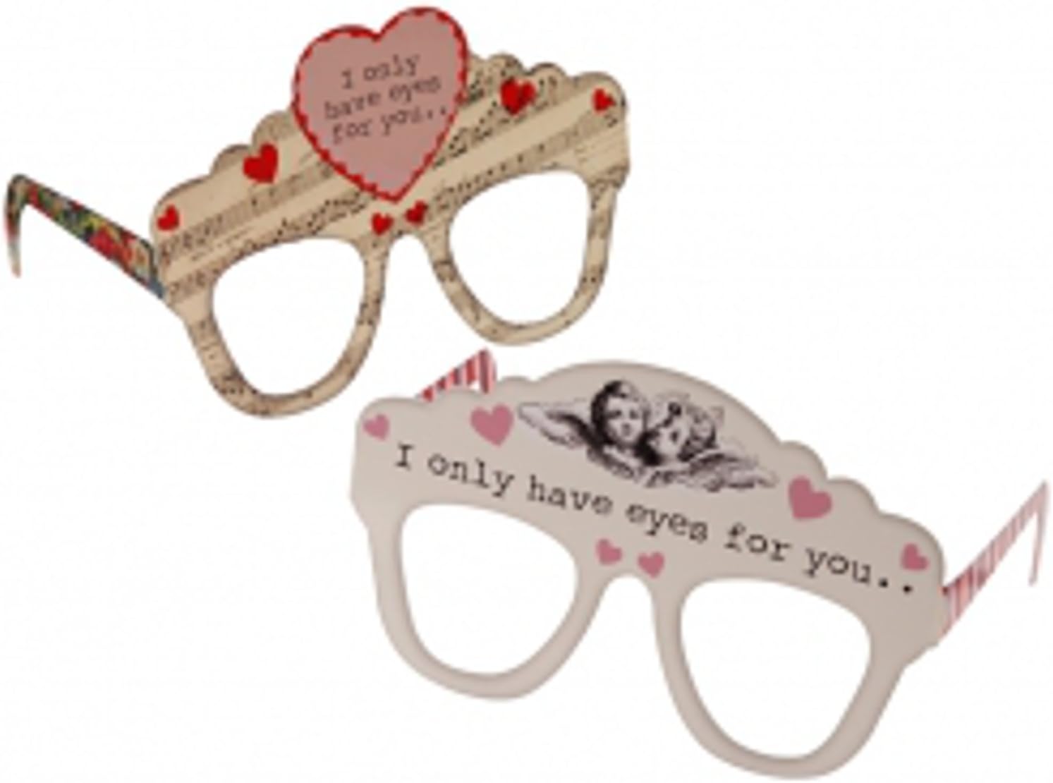 Love Talks Rose Tinted Party Spectacles