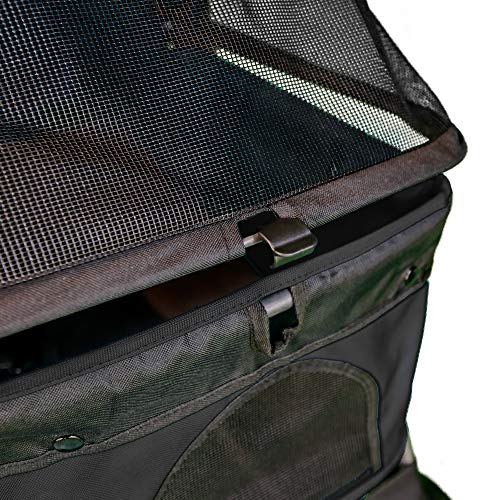 WONDERFOLD P1 Folding Pet Stroller with Zipperless Entry & Reversible Handle Bar Featuring Storage Basket, Tear… - Image 6