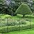 HIHADUUM 7 Pack 31.5 Inch(H) X 10 Ft(L) Decorative Garden Fence Fencing Panels, Metal Wire Border No Dig Fencing Animal Barrier for Dog, Flower Edging for Yard Landscape Patio Outdoor Decor