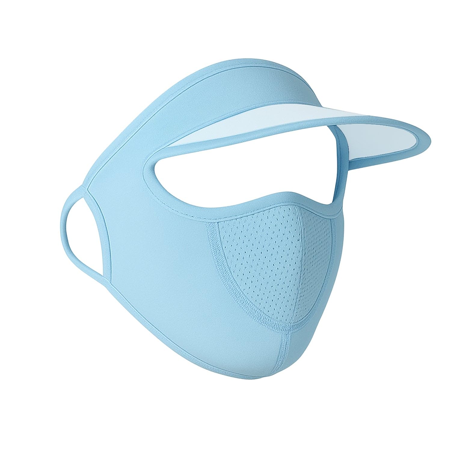 Oblivion Face Shield Mask – Reusable Anti Fog Face Mask with Transparent Eye Shield Big Size Protective Face Cover for Men Women Kids Dust Pollution Sun Protection Outdoor Daily Safety Use (Model 4)-image-26