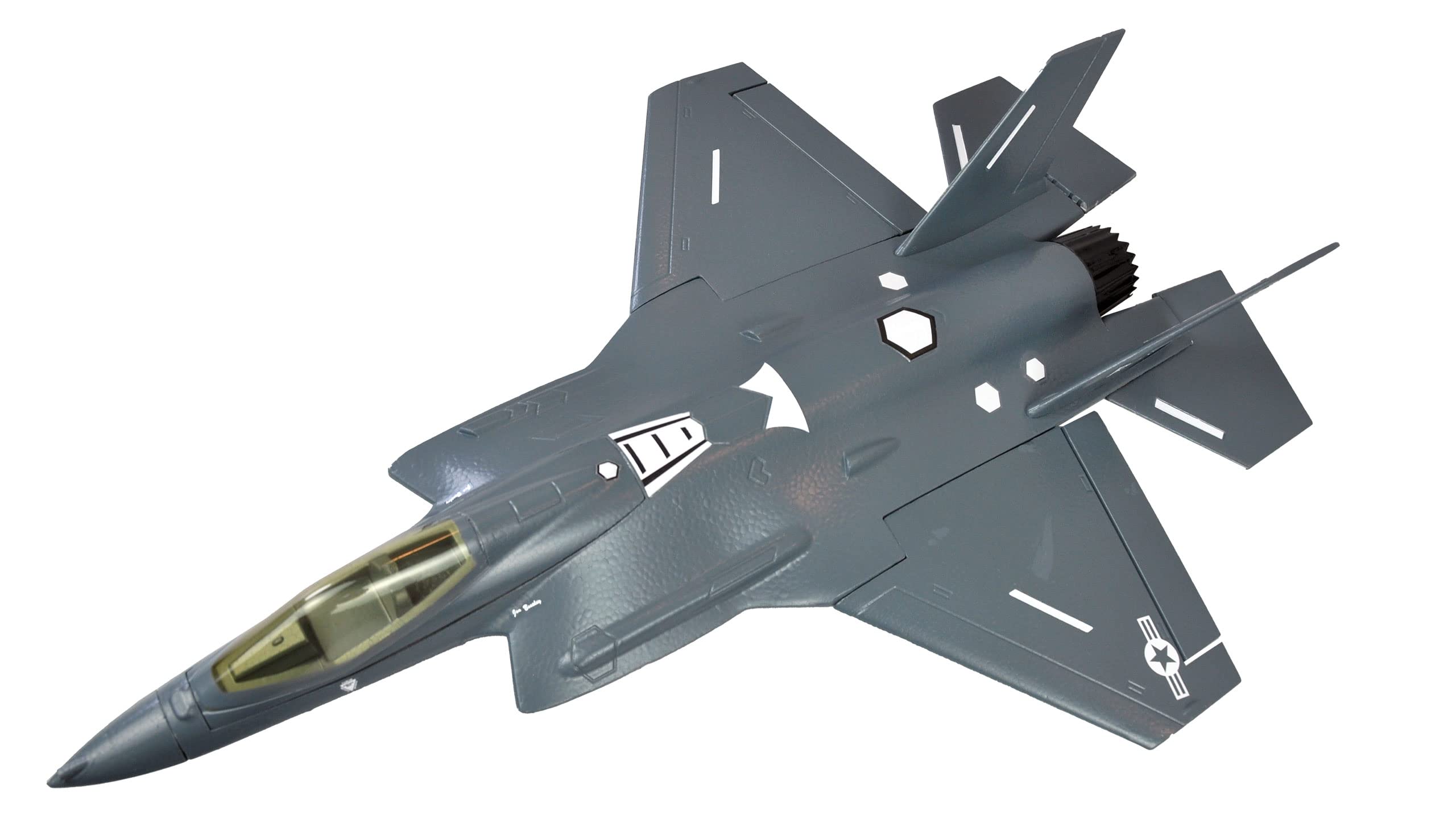 Amewi AMXFlight F-35 Jet EPO PNP grigio RC telecomandato