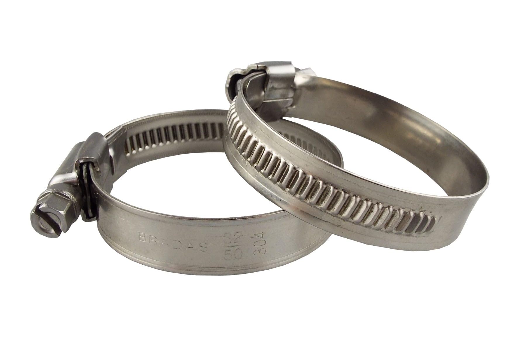 A4 Hose Clamp 12mm Band Width 25mm to 40mm 1 Pack