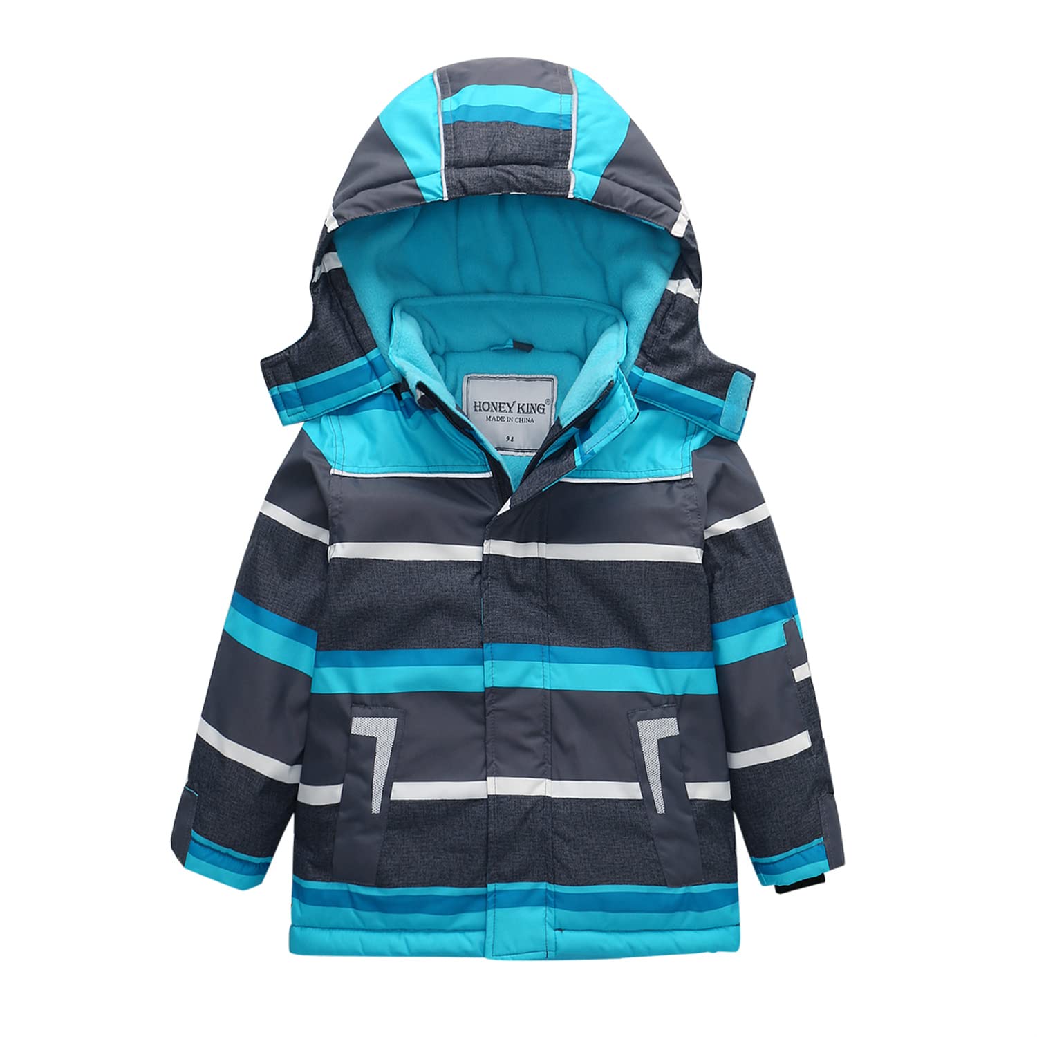 Chaqueta de Esquí Cálido para Niño Impermeable Abrigos de Invierno Chica Exteriores Antiviento Parka de Montaña de Senderismo Niño Deportiva Chaquetas de Snowboard Cazadora Nieve Niña 3-14 Años