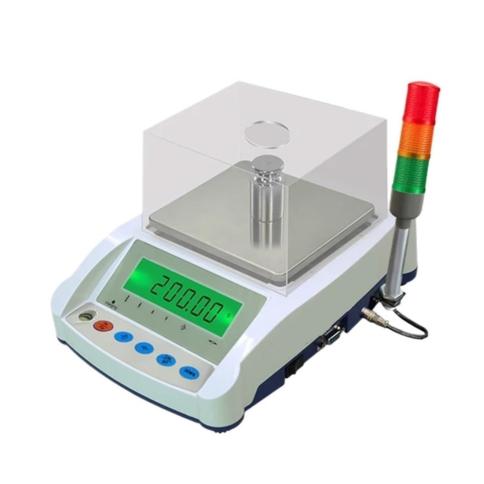 Trójkolorowa Elektroniczna Waga Laboratoryjna Z Alarmem I Światłem, Czuła Na Światło, 0,01 G Szerokie Zastosowania