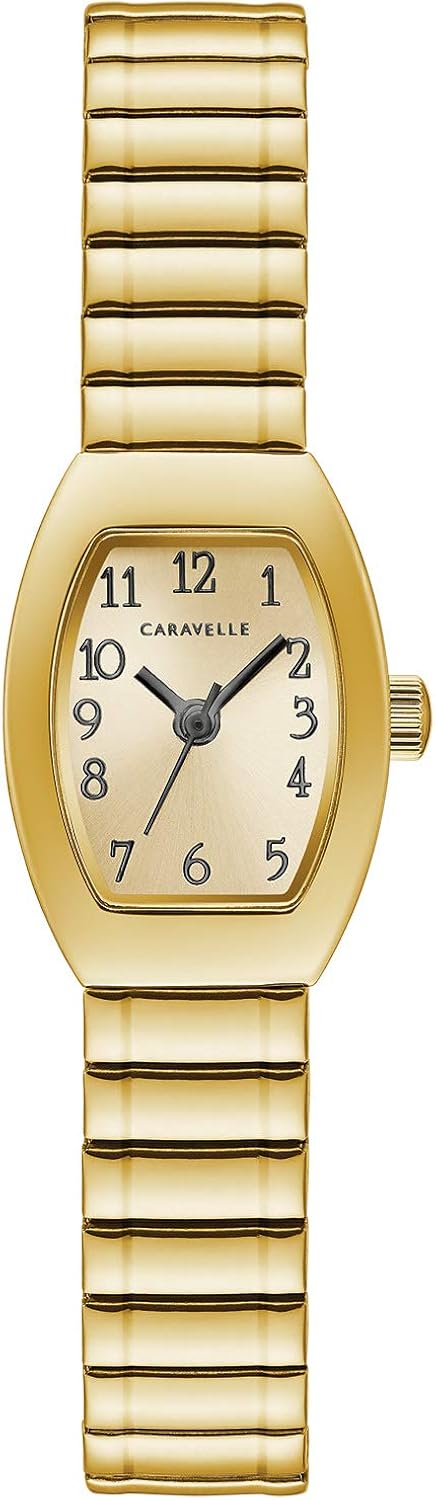 Caravelle Traditional Quartz Ladies Expansion Band Watch