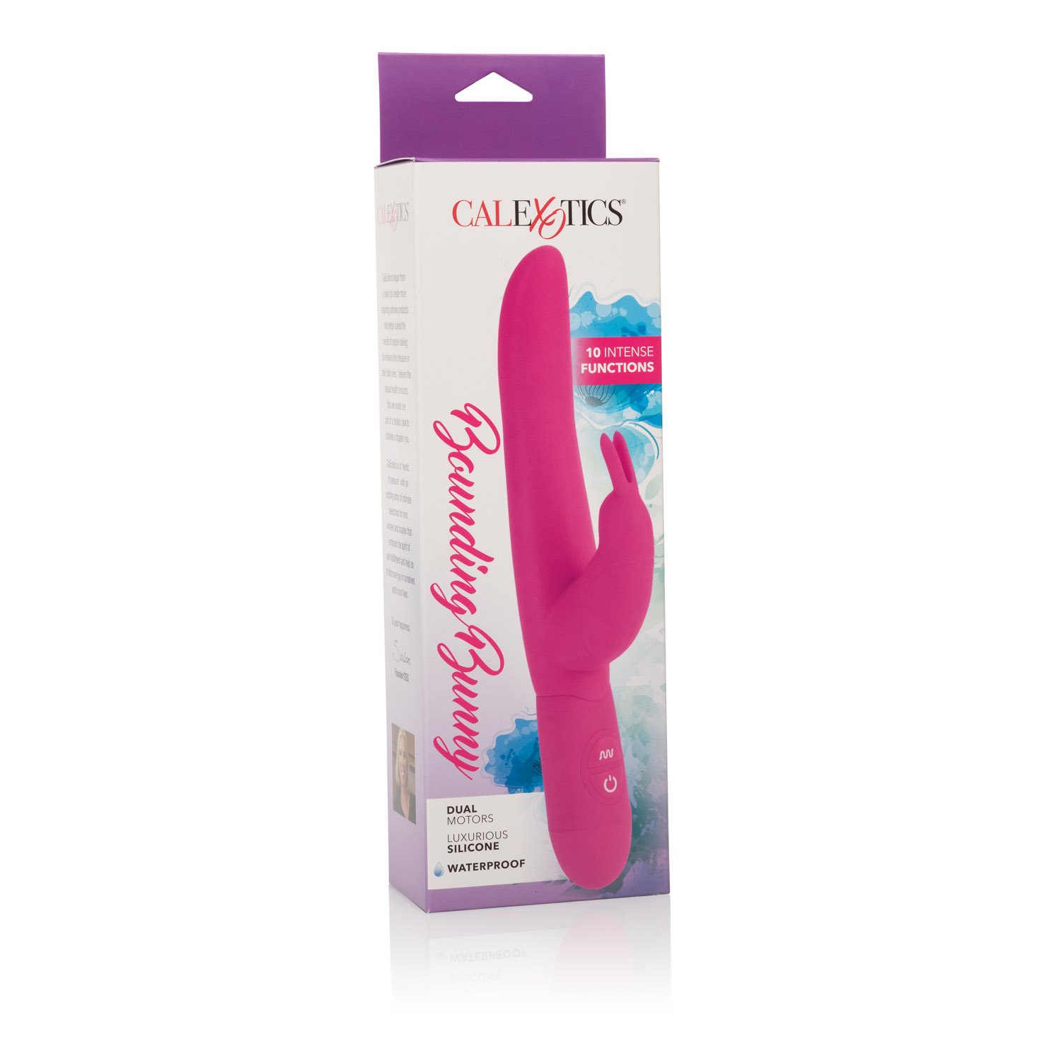 Amazon.com: CalExotics Bounding Bunny - Waterproof Rabbit Vibrator Toy for  Couples - Adult Sex Clitoral G Spot Massager – Pink : Health & Household