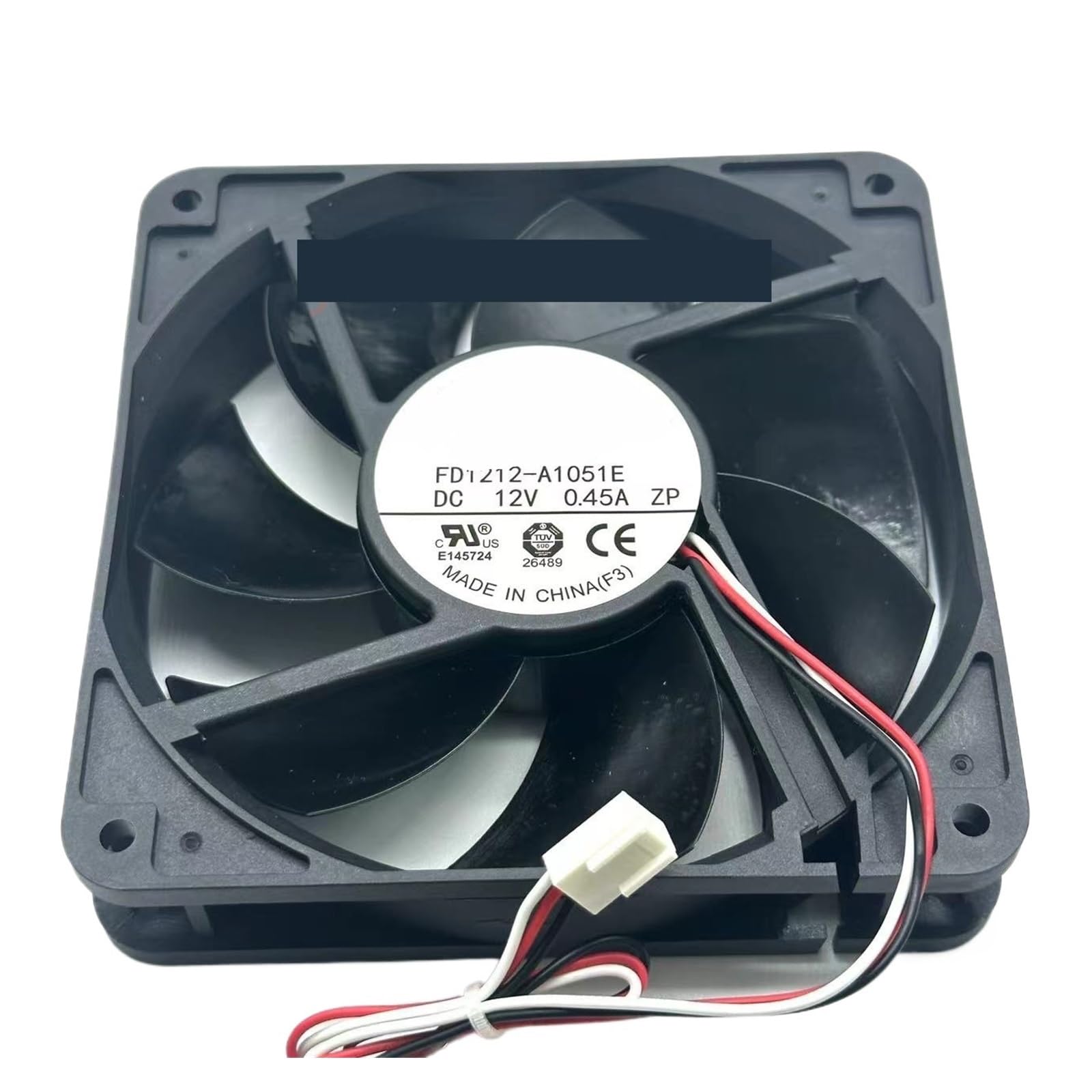 TPKMVGAP FD1212-A1051E DC 12V 0.45A 120x120x25mm 3-wire Server Cooling Fan