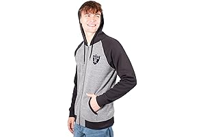 Raiders Full Zip Varsity Bomber Jacket for Men