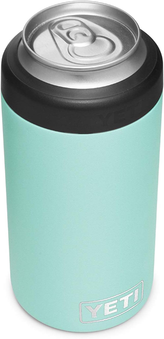 YETI Rambler 16 oz. Colster Tall Can Insulator for Tallboys & 16 oz. Cans, Black: Home & Kitchen