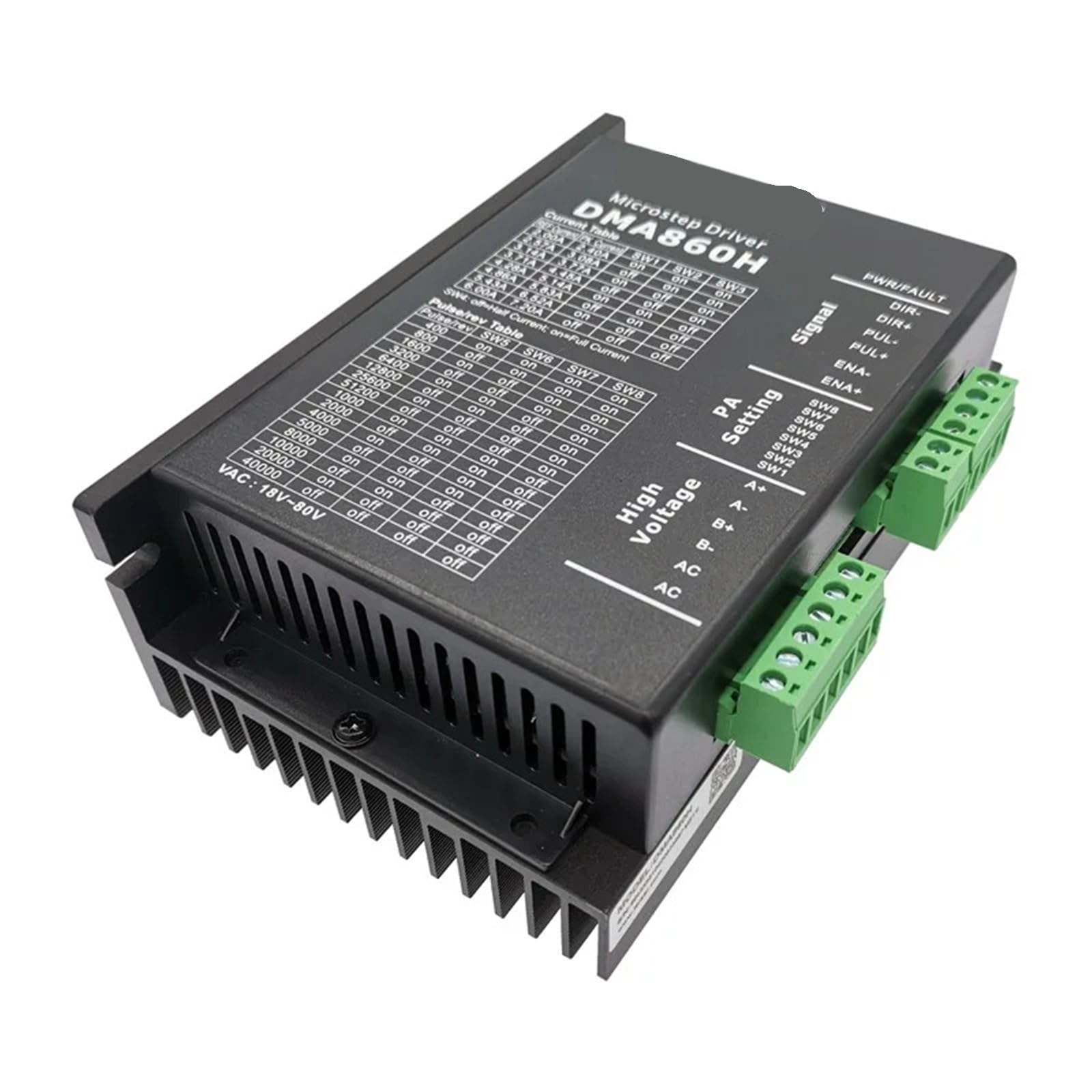 Leadshine DMA860H driver de moteur pas à pas biphasé DSP