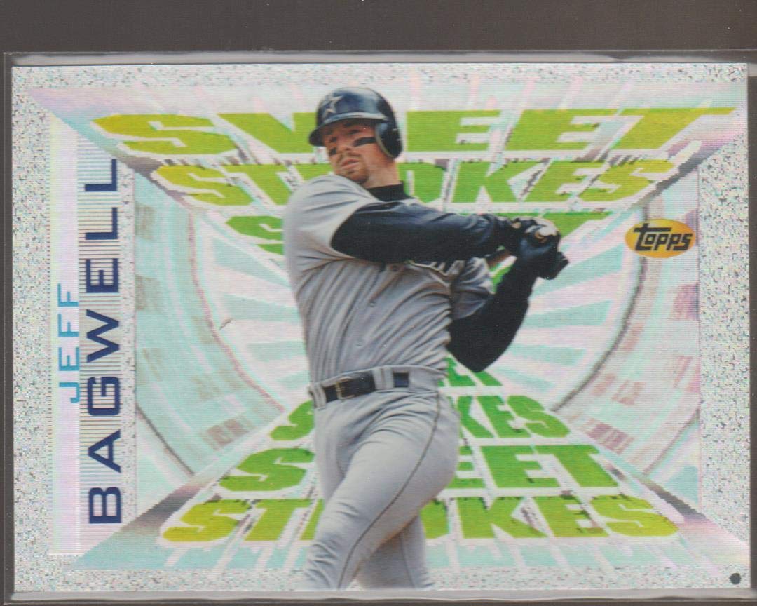 Amazon.com: 1996 Topps Jeff Bagwell Astros Sweet Strokes Insert Baseball  Card #SS2 : Collectibles & Fine Art
