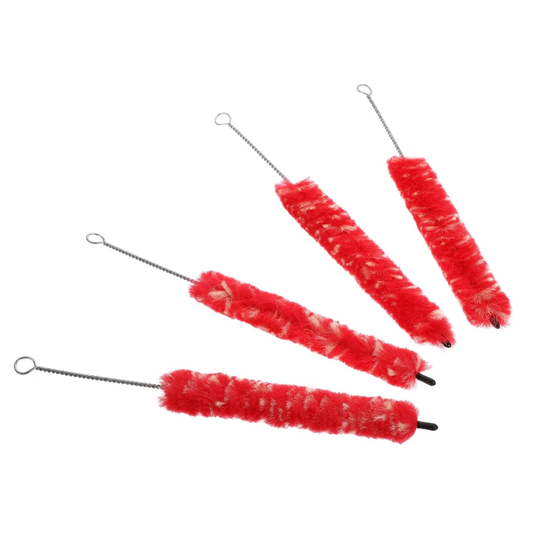 Yardwe Instrument Cleaning Brush Clarinet Silk Swab Plushcleaner Brush Microfiber Material Extend Gasket Life Random Color