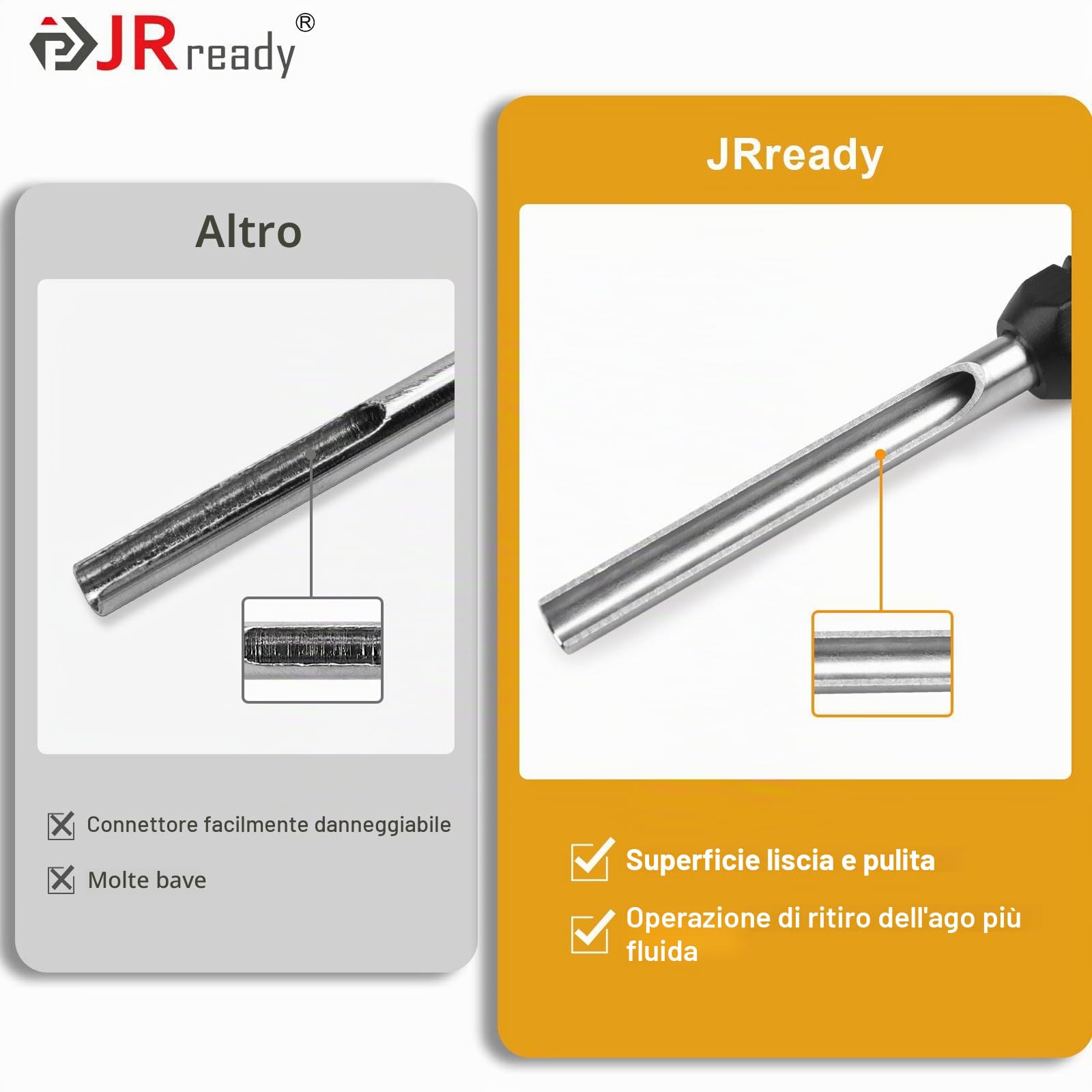 JRready ST5227 Set di attrezzi di sblocco rimovibile TE/AMP/HARTING D SUB serie HAN serie WAIN serie con contatti solidi morsetti connettori terminal Removal Tool Kit