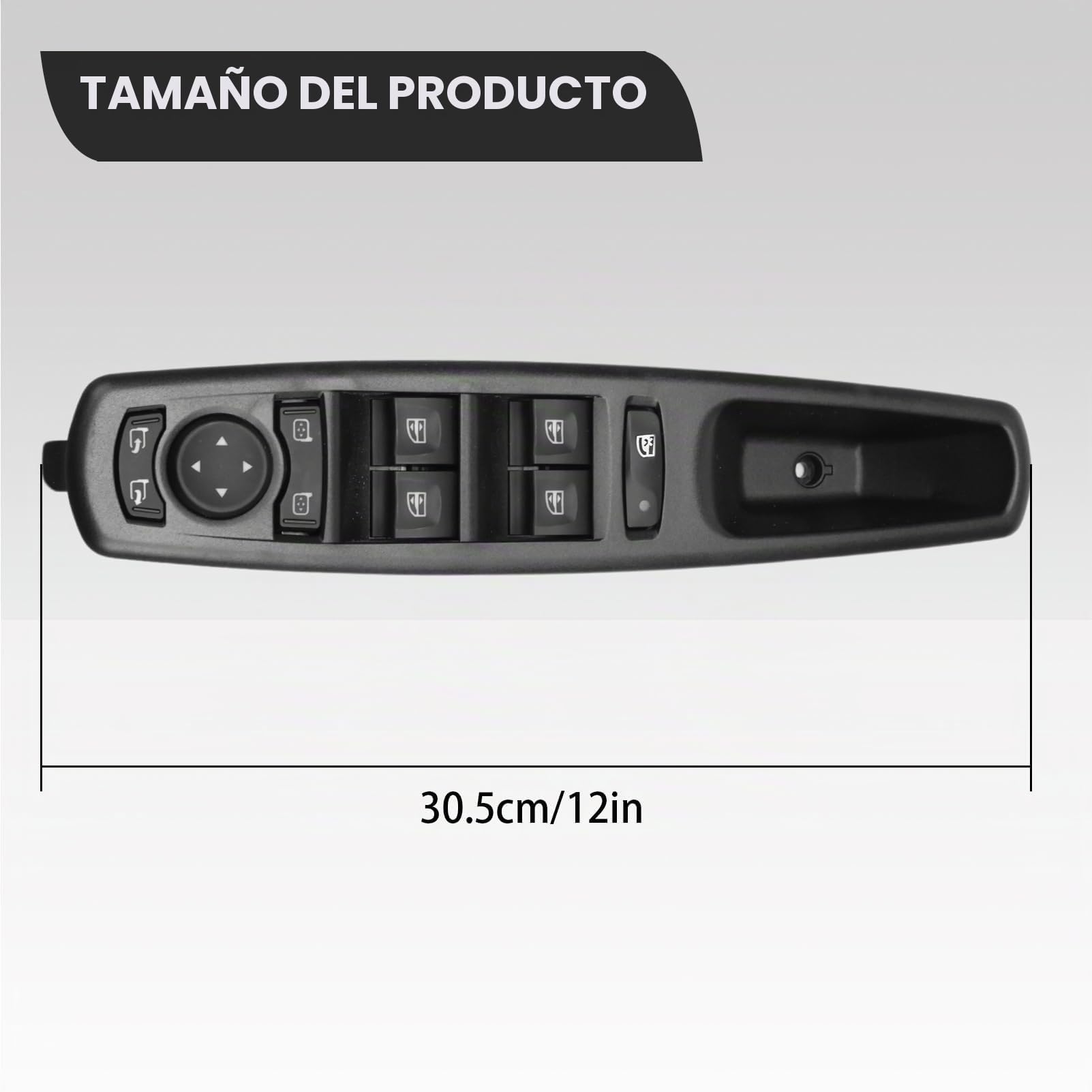 Interruptor Elevalunas Lado Conductor Para Scenic 809610017R