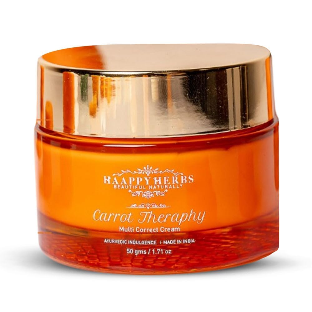 HEERVA Carrot Therapy Multi Correct Cream 50g | Ayurvedic Formula, Carrot Extracts, Nourishes & Hydrates, Daily Use, Smooth Skin-image-19