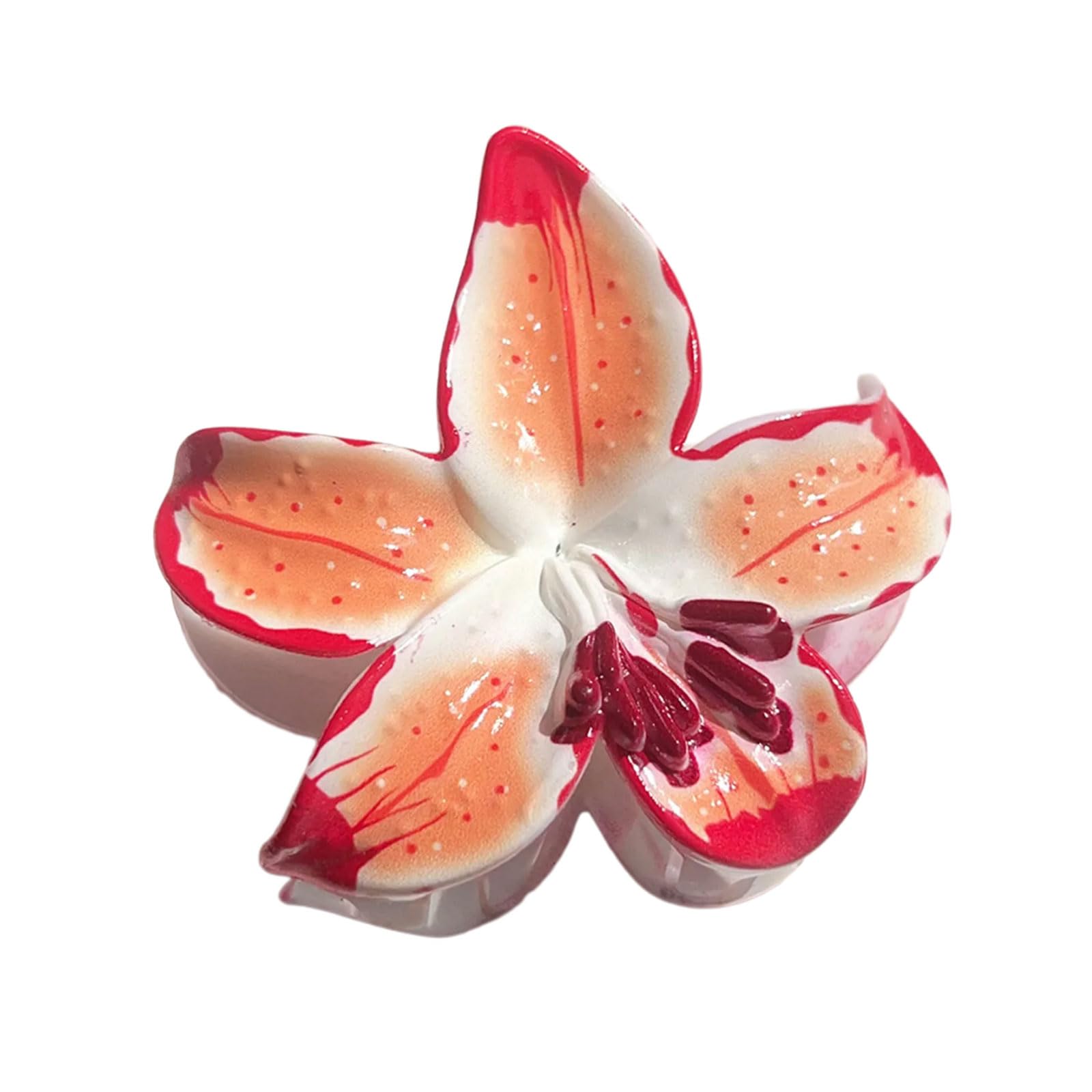 MICFENY Elegant Oocyte Flower Hair Grip Not Slip Permanent Polystyrene Clip For Thick Long Hair Women Females Twist Formatting